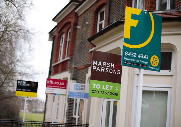 File photo dated 08/02/17 of a row of To Let estate agent signs placed outside houses