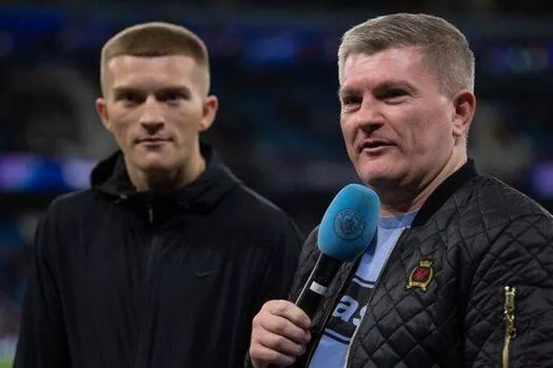 Ricky Hatton's son Campbell (left) retired from boxing earlier this year