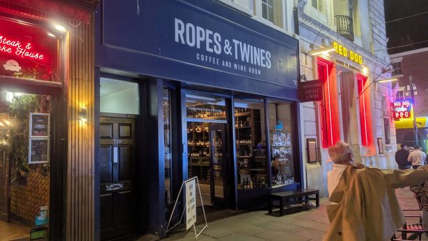 Slowpour is tucked in the basement of Ropes & Twines