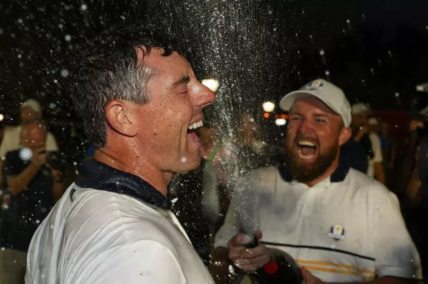 Rory McIlroy and Shane Lowry