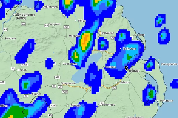 Rain is still expected across Northern Ireland this weekend