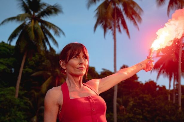 Davina McCall hosts Stranded on Honeymoon Island