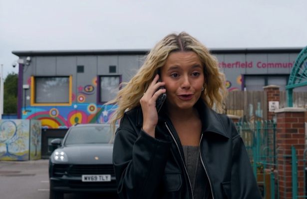 The horrifying moment a speeding car heads towards a screaming Betsy Swain on Coronation Street next week has been revealed