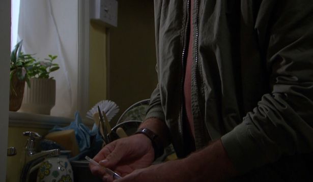 A first look for Monday shows the moment he sneaks into the home of his siblings