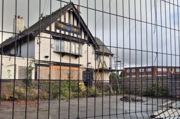 Site of the former Old Roan pub in Aintree