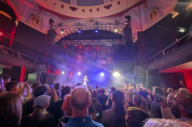 Sophie Ellis-Bextor performing at the Dome in Liverpool