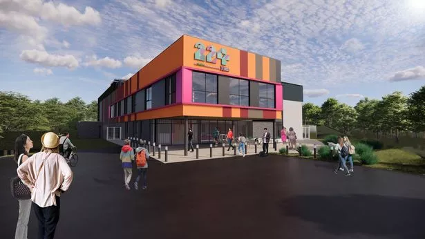 An artist's impression of what the new '224 Youth Zone' will look like.