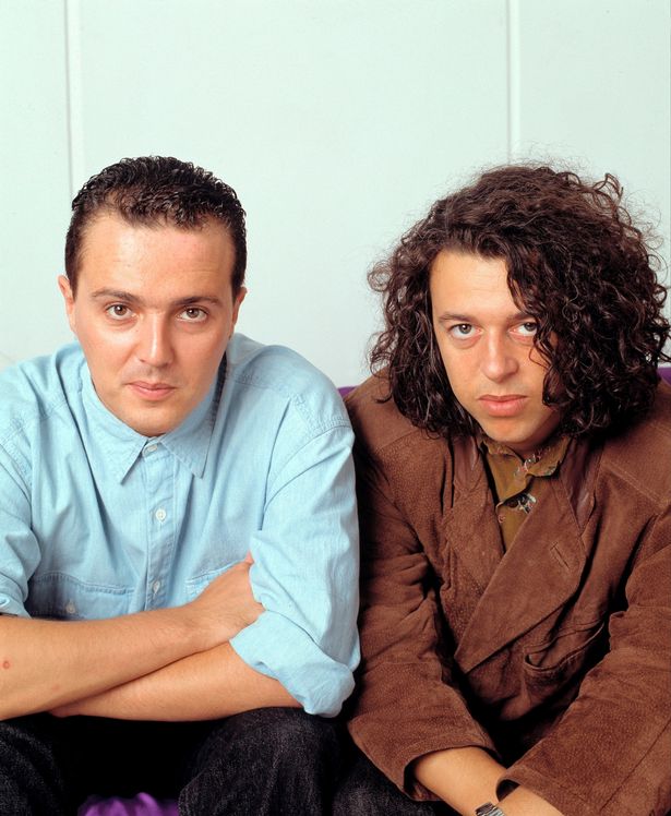 Tears for Fears stars Curt Smith and Roland Orzabal (right)