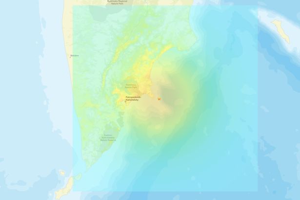 The 7.5-magnitude quake struck earlier today