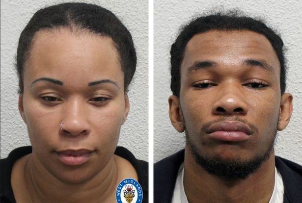 Police custody images of Jahzeen Carpenter and her son Kami Carpenter