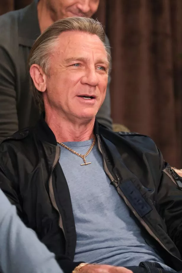 Daniel Craig is looking world's away from his Bond days