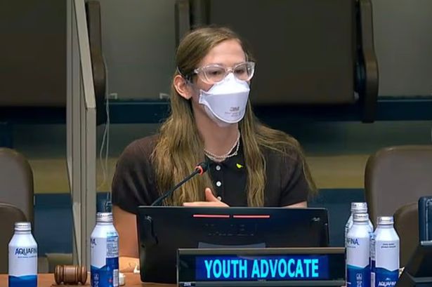 Ben Affleck's daughter powerful speech on the impacts of Covid at United Nations