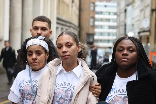 Darrian Williams' family outside court after sentencing