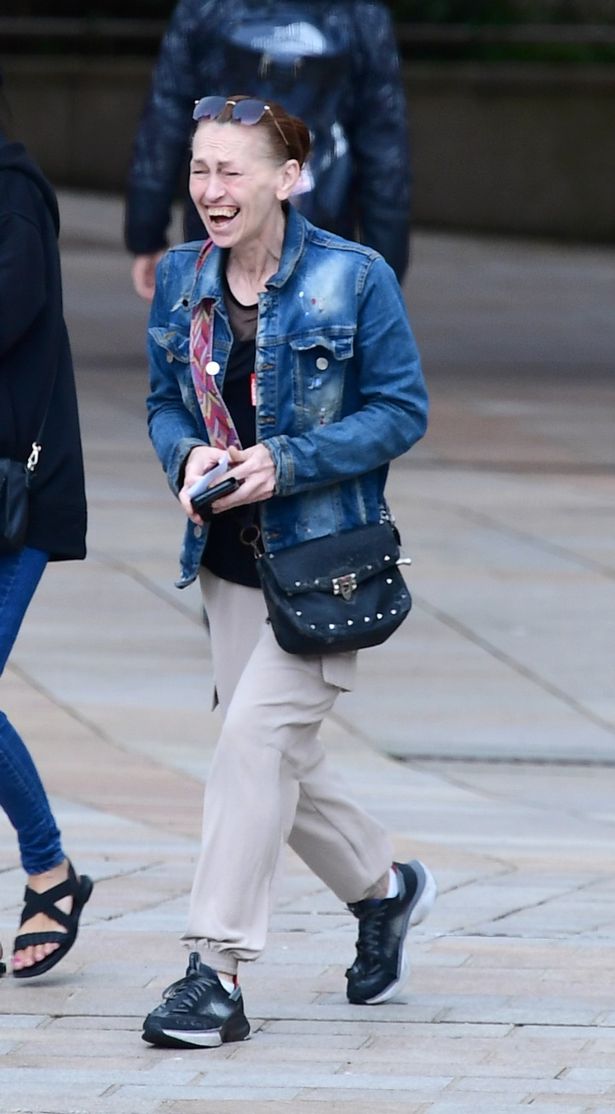 Sharon Waring outside court