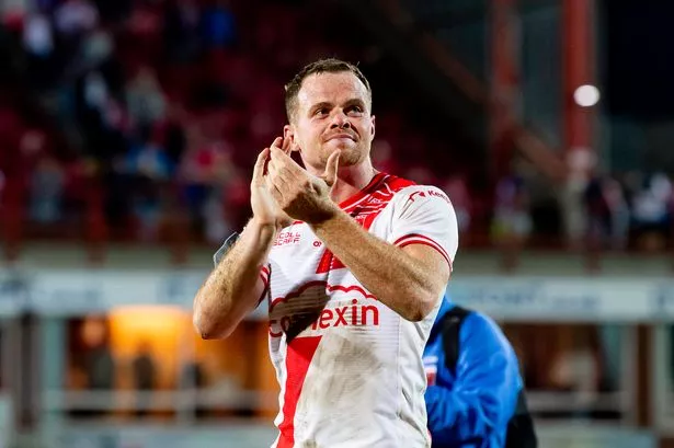 Joe Burgess was the try-scoring hero in Hull KR's hard-fought win over St Helens.