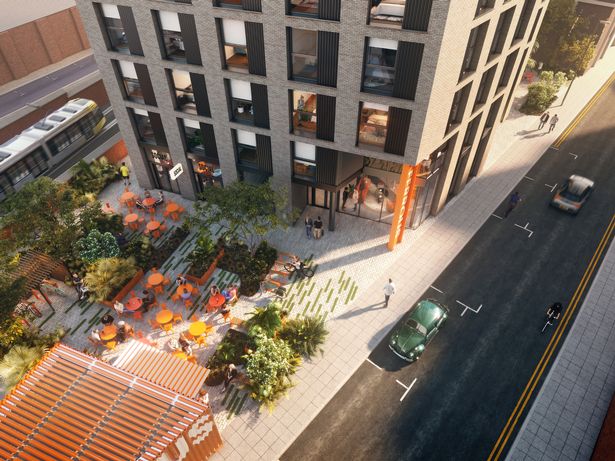 CGI of how the new Ferrous apartment block, in Manchesters Piccadilly East area, could look