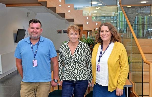 Ronnie Patrick, Helen Stewart and Karen Shanks.