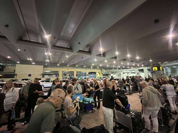 Hundreds of holidaymakers were affected