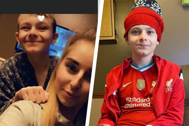 Mason Rist, 15, and his big sister Chloe