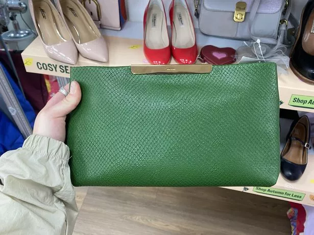 This Fossil clutch bag was £30