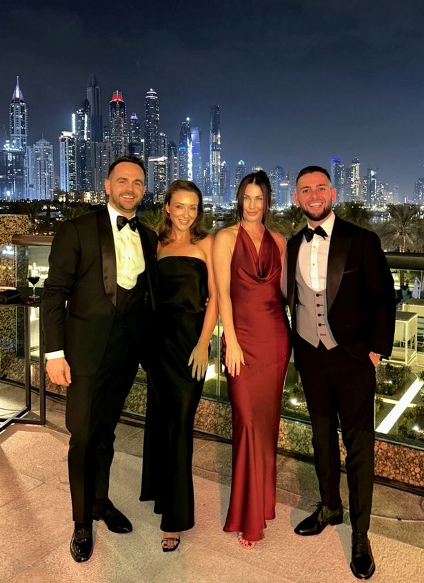 Natalie says that she gets to enjoy her time off in Dubai more than she did in the UK