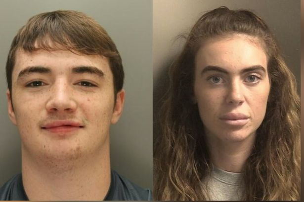 Eddie Burton and Sian Banks 