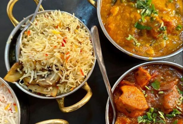 Food at Sherkhan, Alnwick