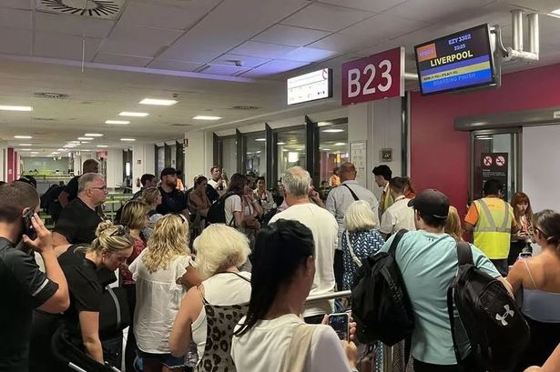 Passengers on my flight home from Malaga when it was cancelled