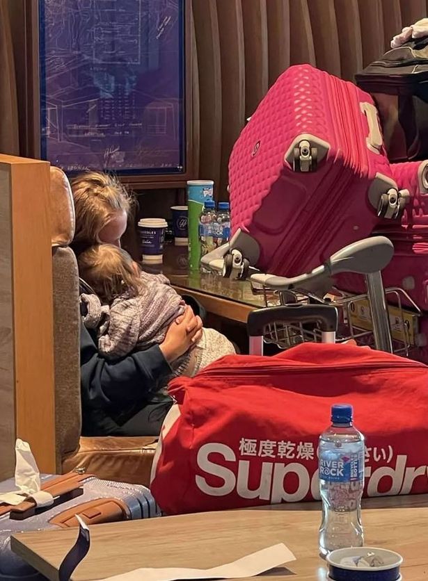 A photo of passengers 