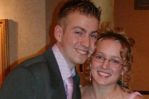 Emma Hall with husband Rich in their early years together