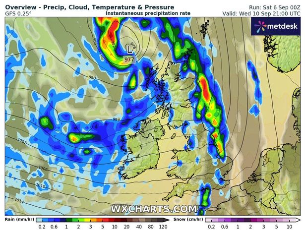 Weather map