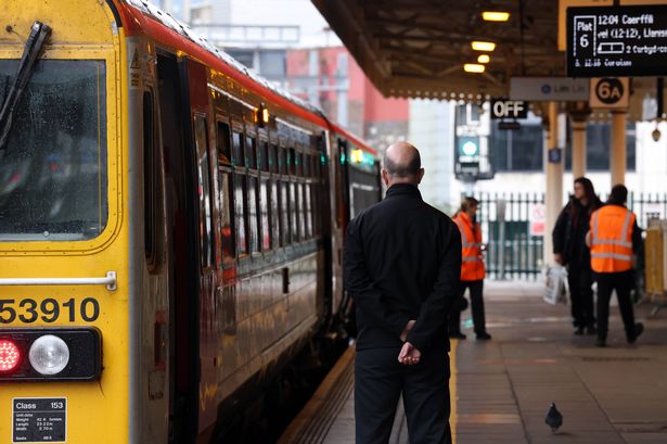 GV of Trains, tickets and passengers at Cardiff Central train station.

Pic by Rob Browne
