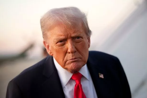 Trump frowning 