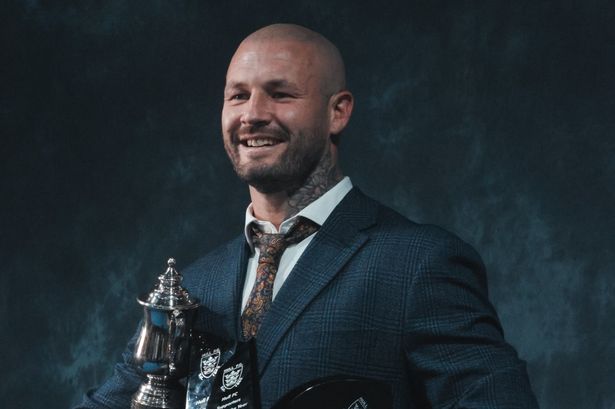 Hull FC's triple Player of the Year for 2025: Zak Hardaker. 