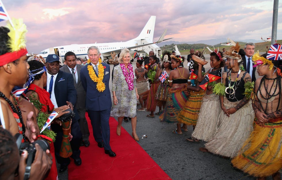 The Prince Of Wales And Duchess Of Cornwall Visit Papua New Guinea - Day 1