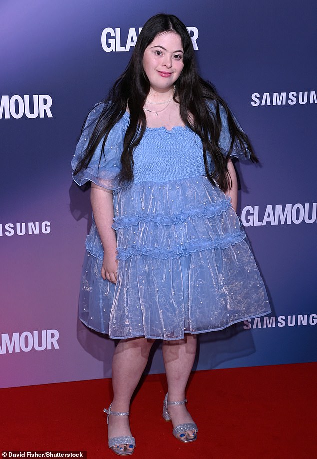 Ellie said: 'Being the first contestant with Down syndrome in the main Strictly series gives me the chance to show everyone who I am, what I’ve achieved, and what I’m capable of'