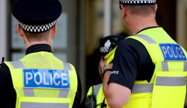 Three men charged following protests in Edinburgh
