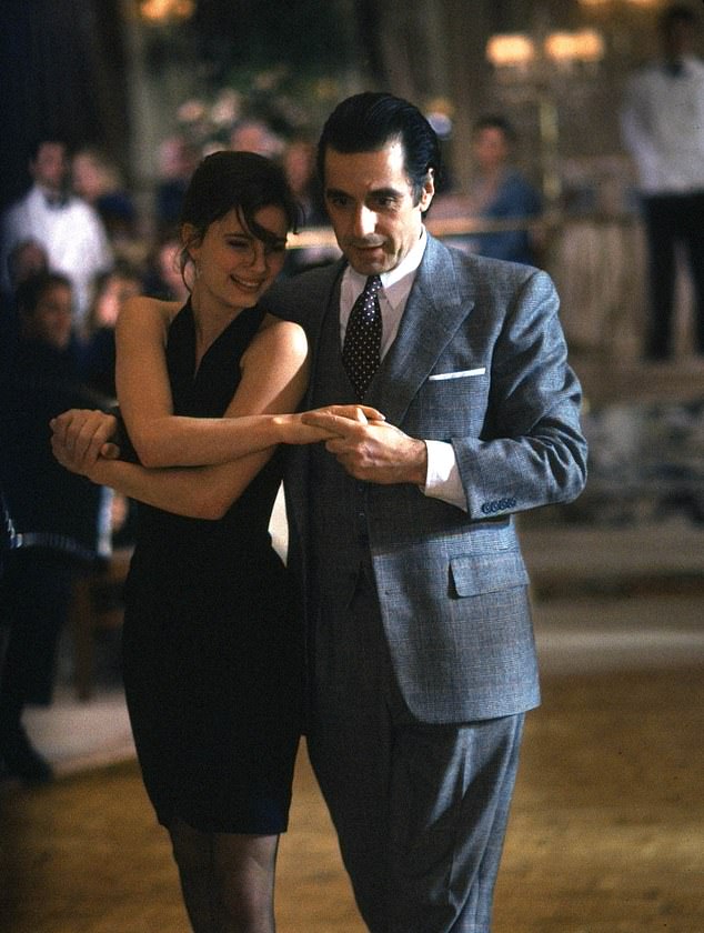 She acted in If Looks Could Kill, Scent of a Woman alongside Al Pacino (seen), the horror flick Body Snatchers, and The Three Musketeers throughout the '90s, amongst other things