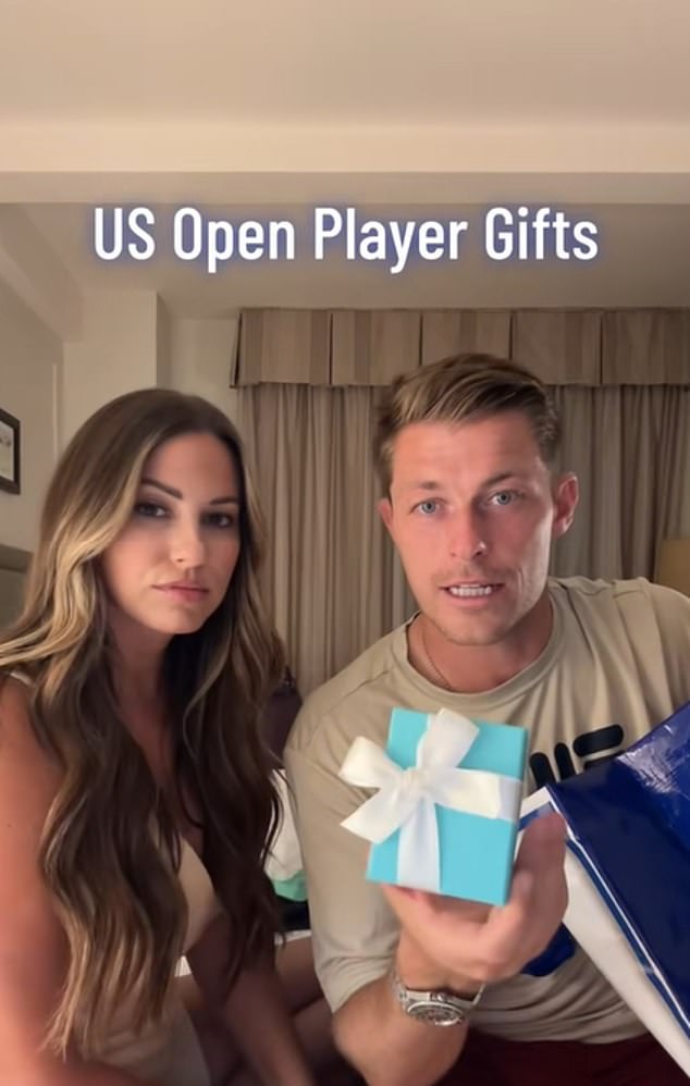The most-expensive gift included in the bag was a Tiffany bracelet, which he gave to Prevost