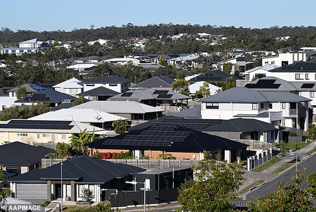 Forecasts show the government is set to miss it's housing target by 200,000 homes (stock)