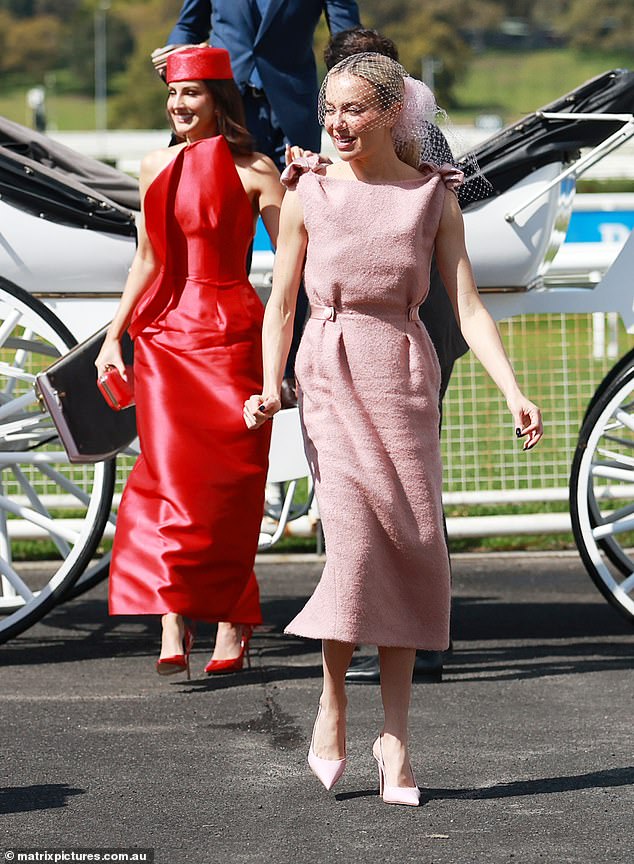Laura Dundovic and Saskia Wotton dressed to impress as they arrived to the star-studded event
