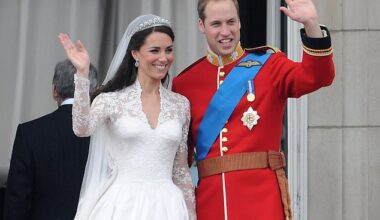 Prince William and Kate Middleton wave to well wishers on their wedding day. Writing in his biography about William and Harry and their wives - titled Brothers and Wives - royal author Christopher Andersen revealed details about the big day