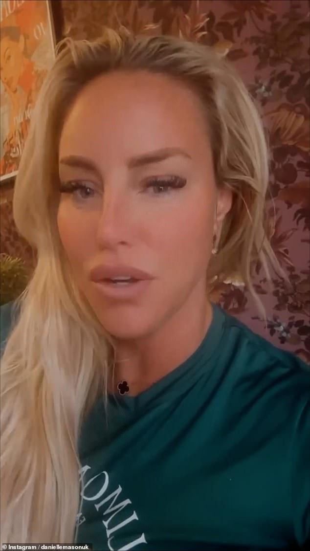 She spoke candidly in the video about her legal woes