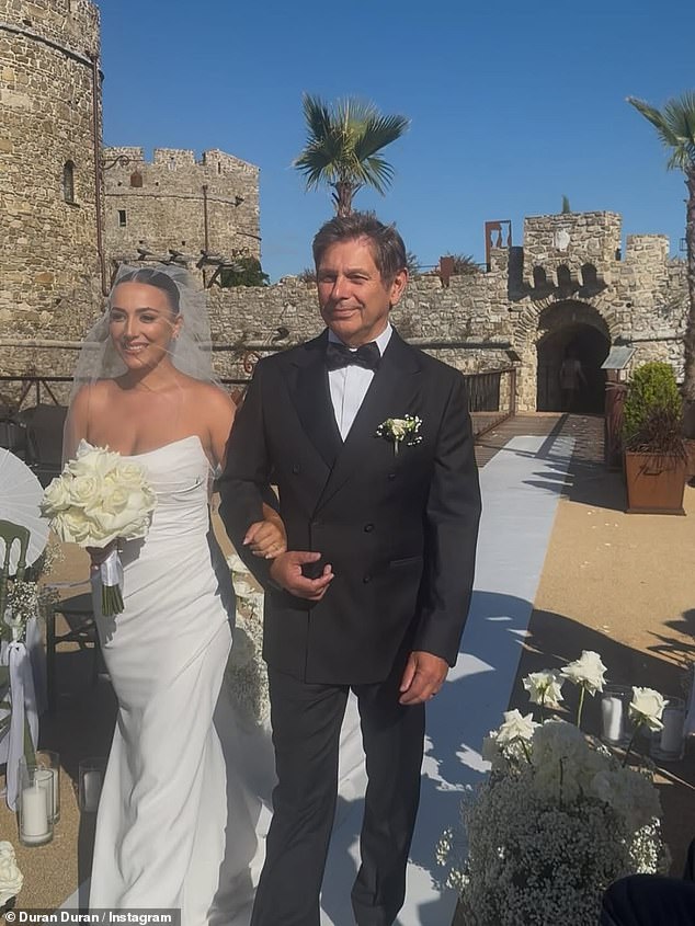 Duran Duran drummer Roger Taylor walked his daughter, Ellea, down the aisle this week - leaving fans shocked with his impressively youthful look