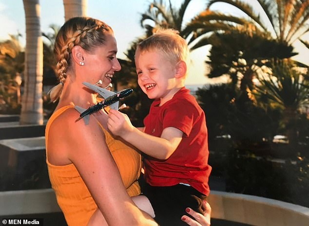 Aflie Nicholls, pictured with his mum Lucy Morrison, died in 2021 at just seven years old