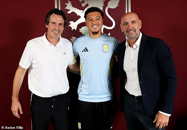 Jadon Sancho's move to Aston Villa does not come without significant risk for Unai Emery