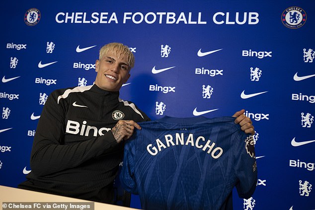 Alejandro Garnacho was one of a raft of new players tempted to Stamford Bridge this summer