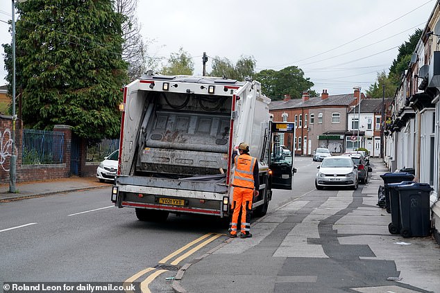 Agency workers have been taking to the streets in Birmingham to try and rid the city of the large piles of rubbish that have built up following months of strike action by refuse workers