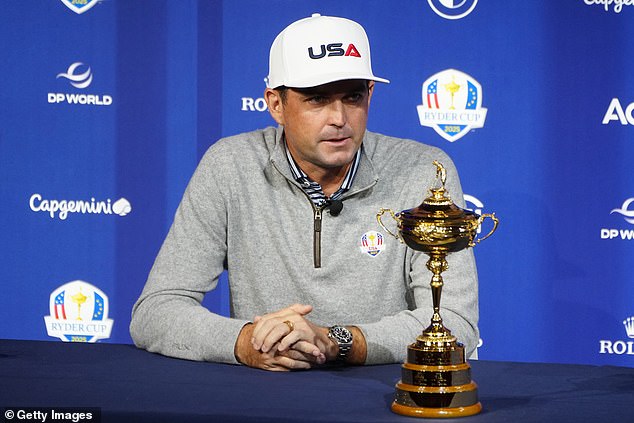 Keegan Bradley was appointed Team USA's captain after Woods turned down the role