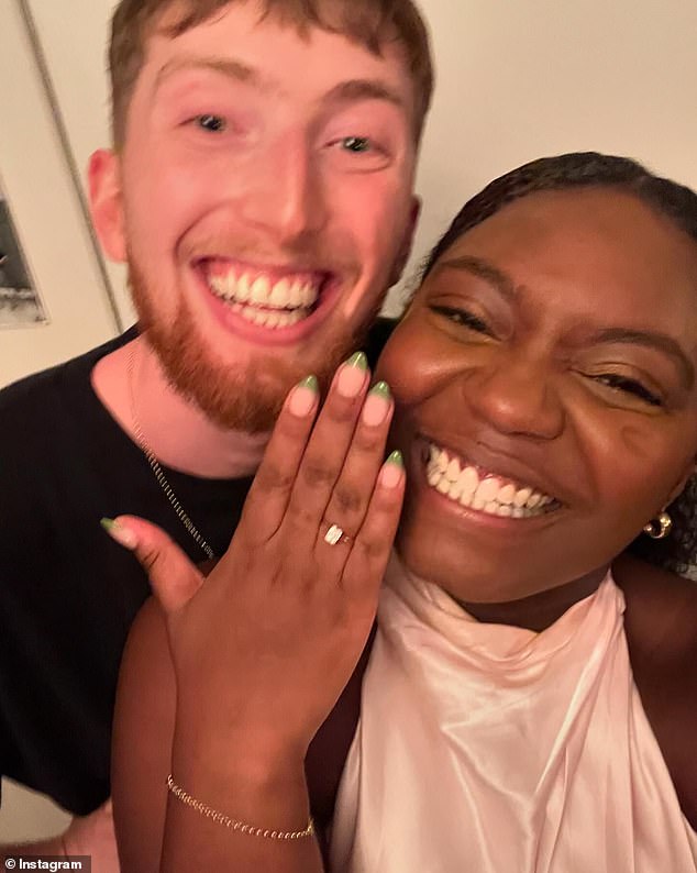 Caleb is engaged to his long-term girlfriend, Kibriyaá Morgan